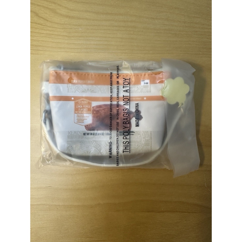 Walmart Lemon Pepper Chicken Purse Charm Bag SparkShop New
